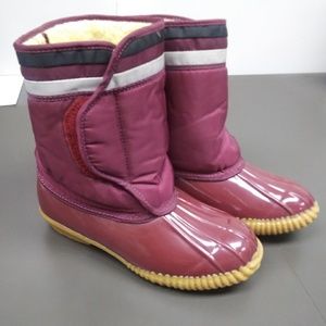 Sperry TopSider Girls Pink Insulated Boots Size 7